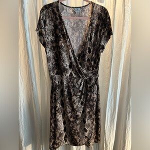 Worthington animal print dress